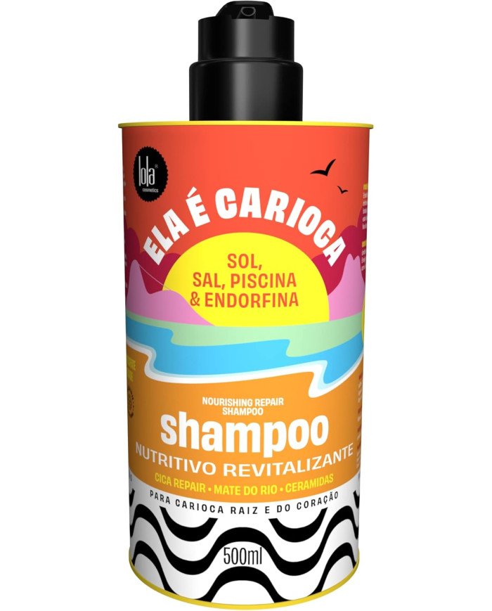 LOLA COSMETICS ELA É CARIOCA SHAMPOO NUTRITIVO 500ML