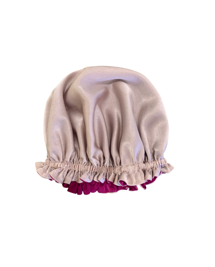 Gorro satén reversible