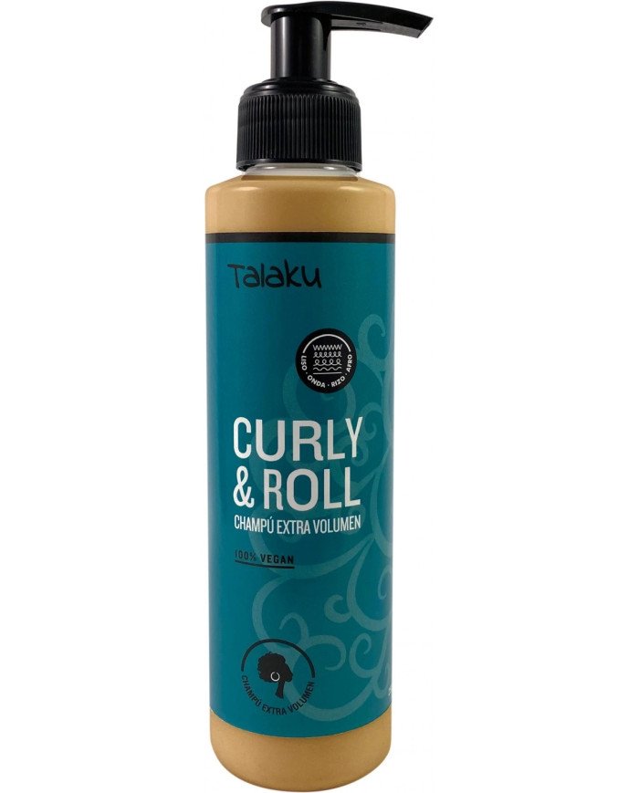 TALAKU CHAMPÚ CURLY & ROLL 250ML
