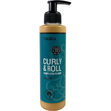 TALAKU CHAMPÚ CURLY & ROLL 250ML