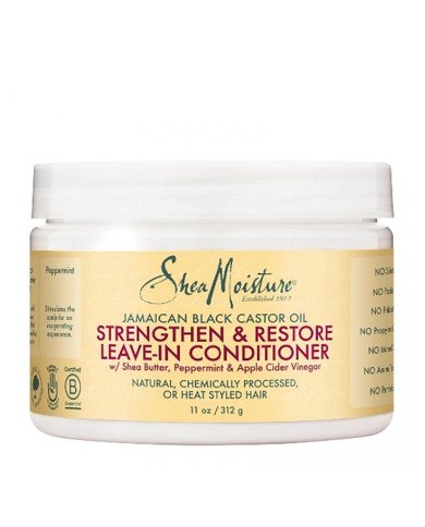 SHEA MOISTURE LEAVE IN JBCO ACONDICIONADOR SIN ACLARADO  312GR