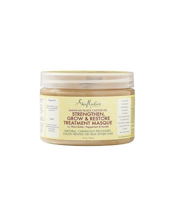 SHEA MOISTURE MASCARILLA  JAMAICAN BLACK CASTOR  312G