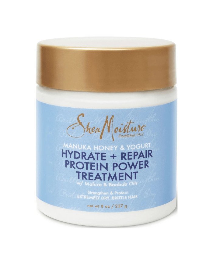 SHEA MOISTURE  MANUKA HONEY & YOGURT MASCARILLA PROTEIN POWER TREATMENT  355ML