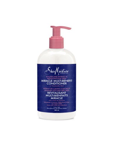 SHEA MOISTURE SUGARCANE & MEADOWFOAM ACONDICIONADOR 384ML